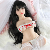 2.45KG(5.5LB) 3-1 Sexy Female Body Torso with Innocent Head (Detachable Hair)